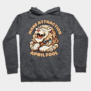 April fool lion Hoodie